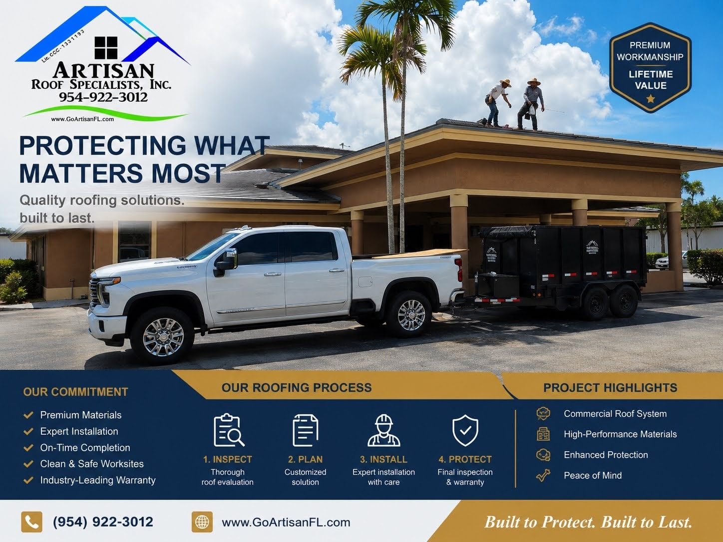 Artisan Roof Specialists - Protecting What Matters Most
