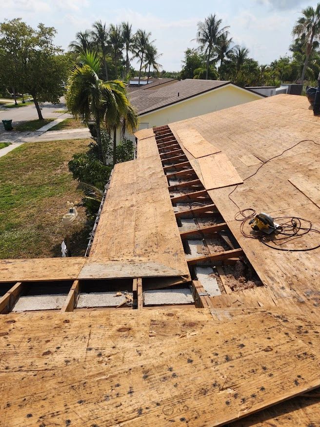 Artisan Roof Specialists - roof work in progress